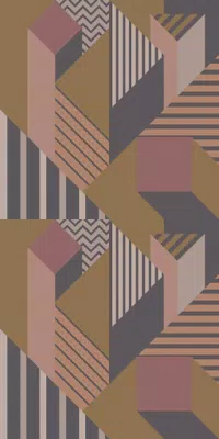 Decorative-effect Multicolour tile from the Wide&Style On Demand collection by ABK, size 160x320, Natural finish, Rettificato edges.