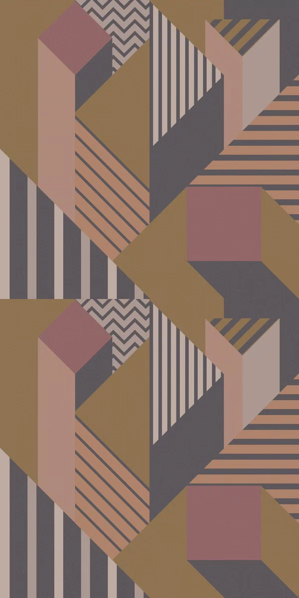 Decorative-effect Multicolour tile from the Wide&Style On Demand collection by ABK, size 160x320, Natural finish, Rettificato edges.