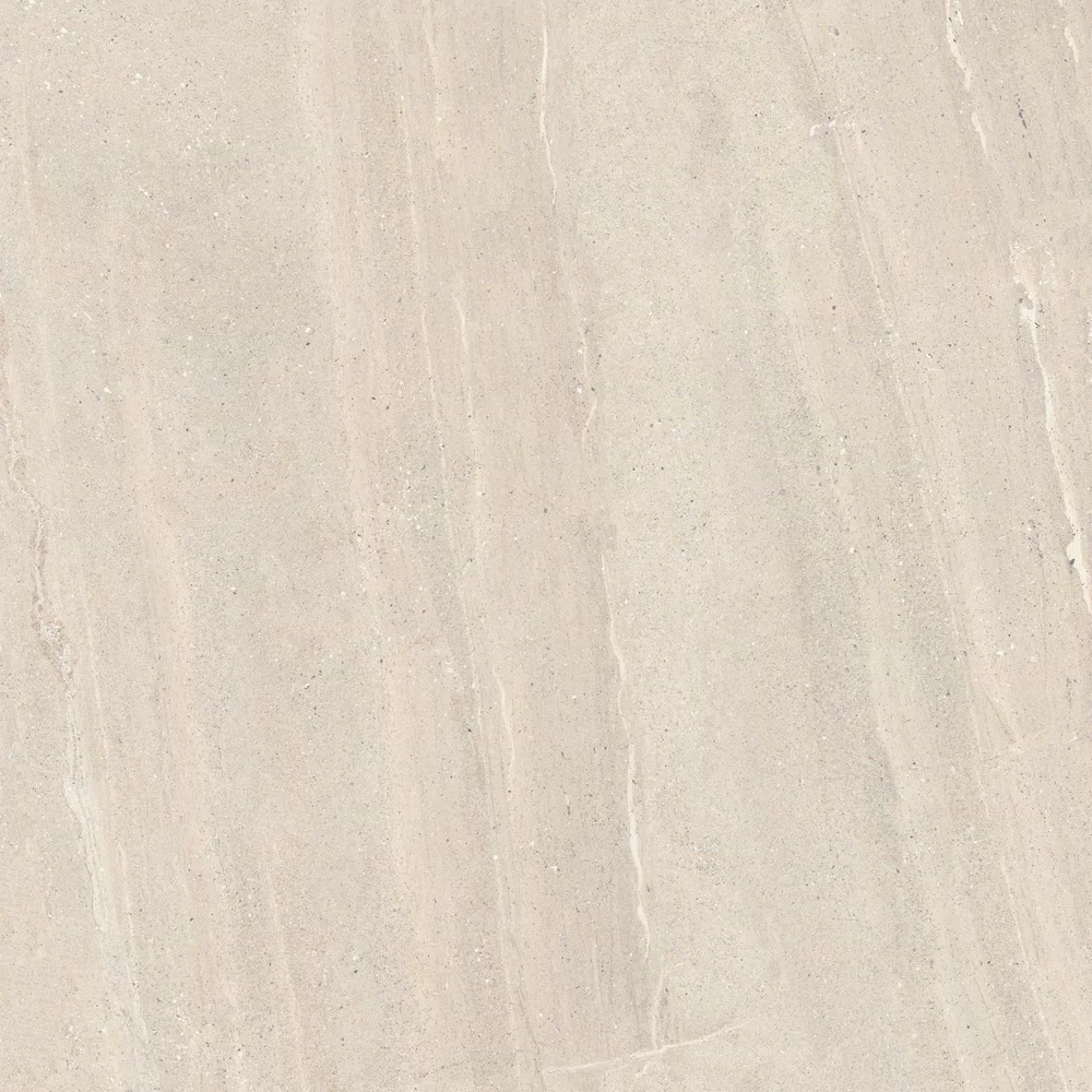 Piastrella effetto pietra Beige della collezione X20 di Flaviker, formato 120x120, finitura R11, bordo Rettificato.