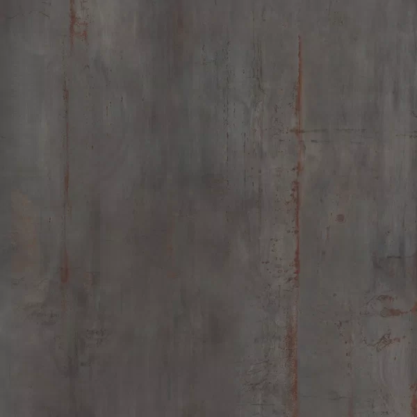 Metal-effect Grey tile from the Rebel collection by Flaviker, size 120x120, Natural finish, Rettificato edges.