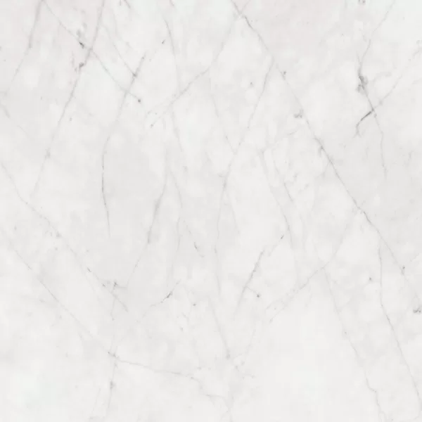 Marble-effect White tile from the Sensi 900 collection by ABK, size 120x120, Antique 3D finish, Rettificato edges.