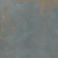 Green Oxide tile, metal effect, 80x80, Natural finish.