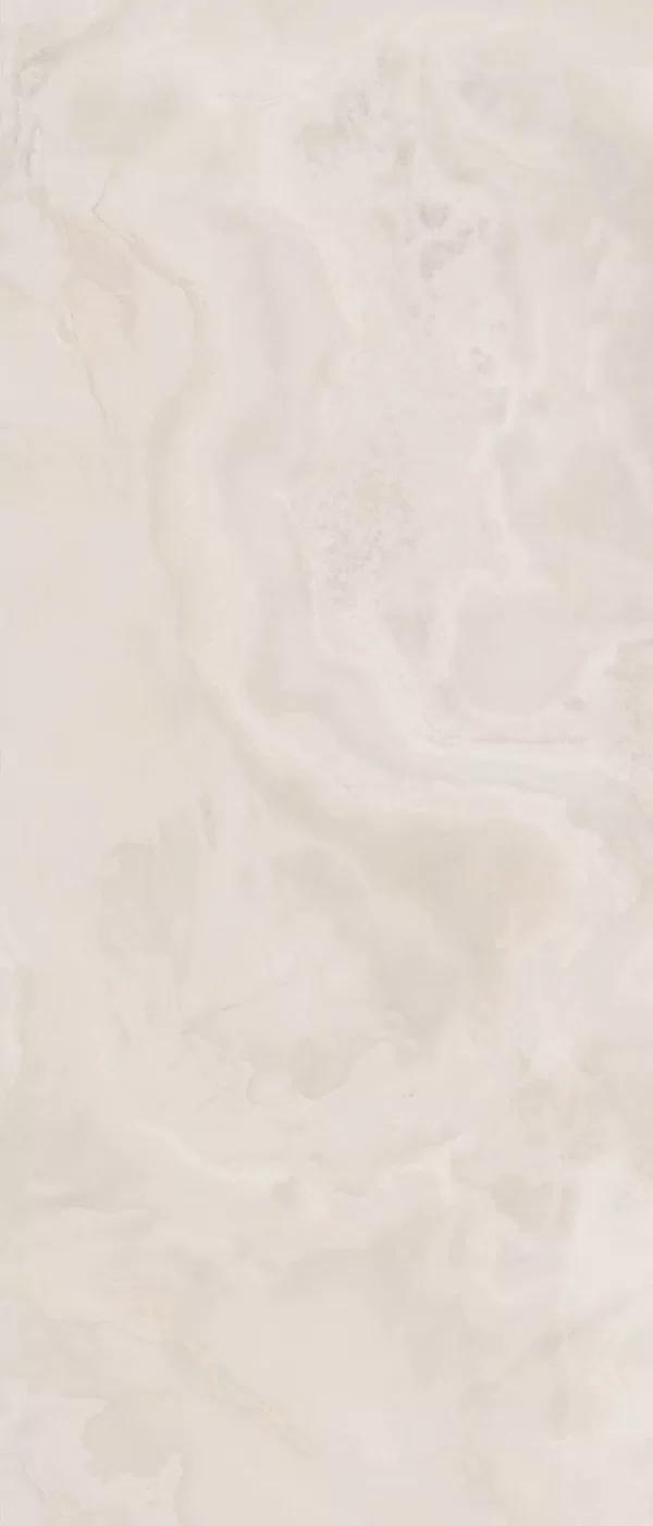 Piastrella Supreme Hedonism Pure Onyx di Flaviker in beige, finitura Lux, 120x280, spessore 6 mm.