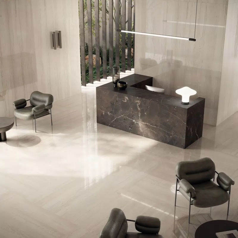 A_02 DOUBLE LINEAR BEIGE LUX3D120X280+120X120+SUPR.MEM.BRECCIA IMP. N.120X280