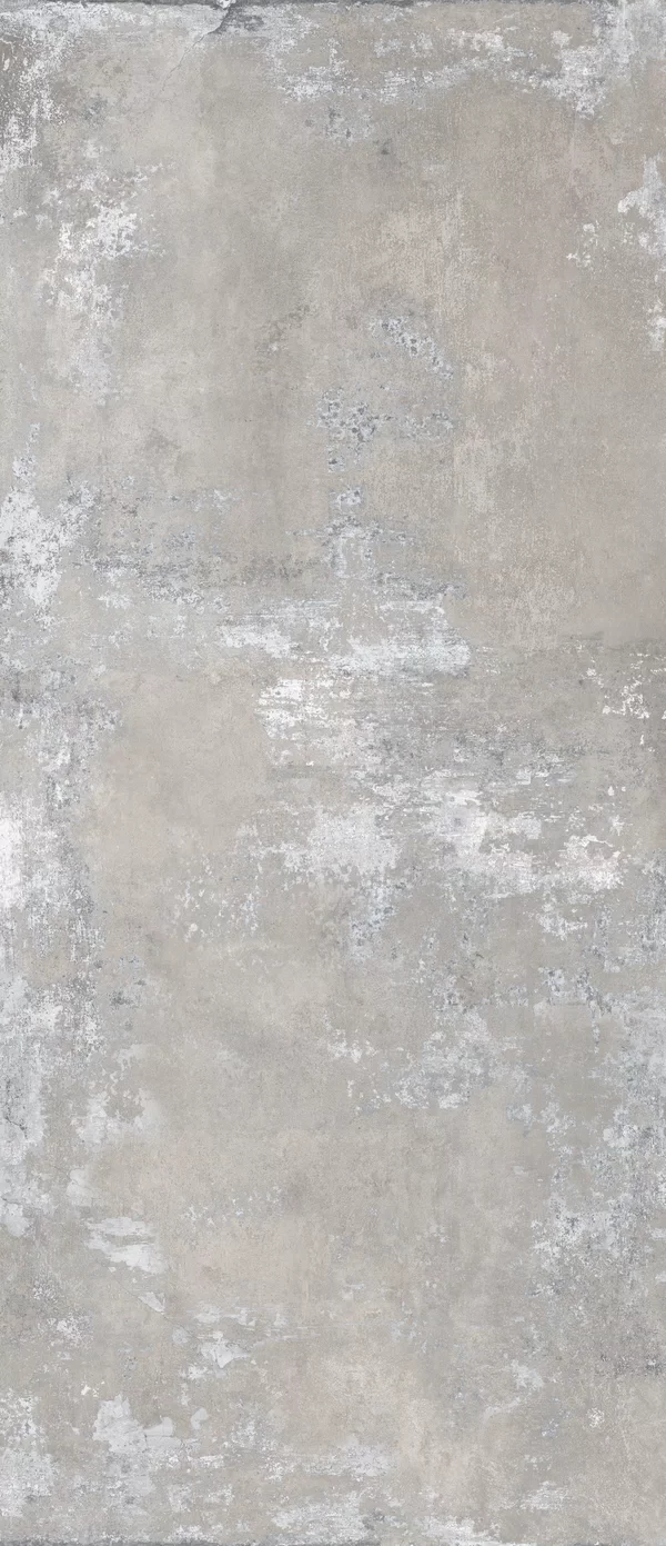 Cement-effect Grey tile from the Ghost collection by ABK, size 120x280, Natural finish, Rettificato edges.