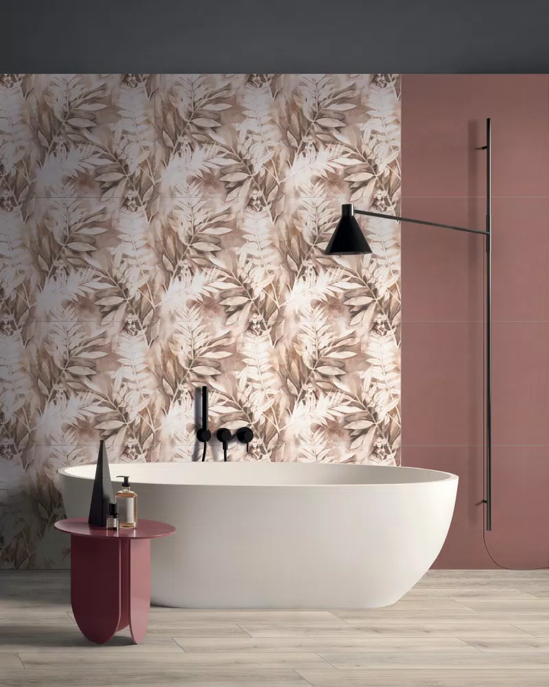 56_WIDE&STYLE MINI FERN 60X120 + PAPRIKA 60X120 + ECO CHIC ALMOND 20X120