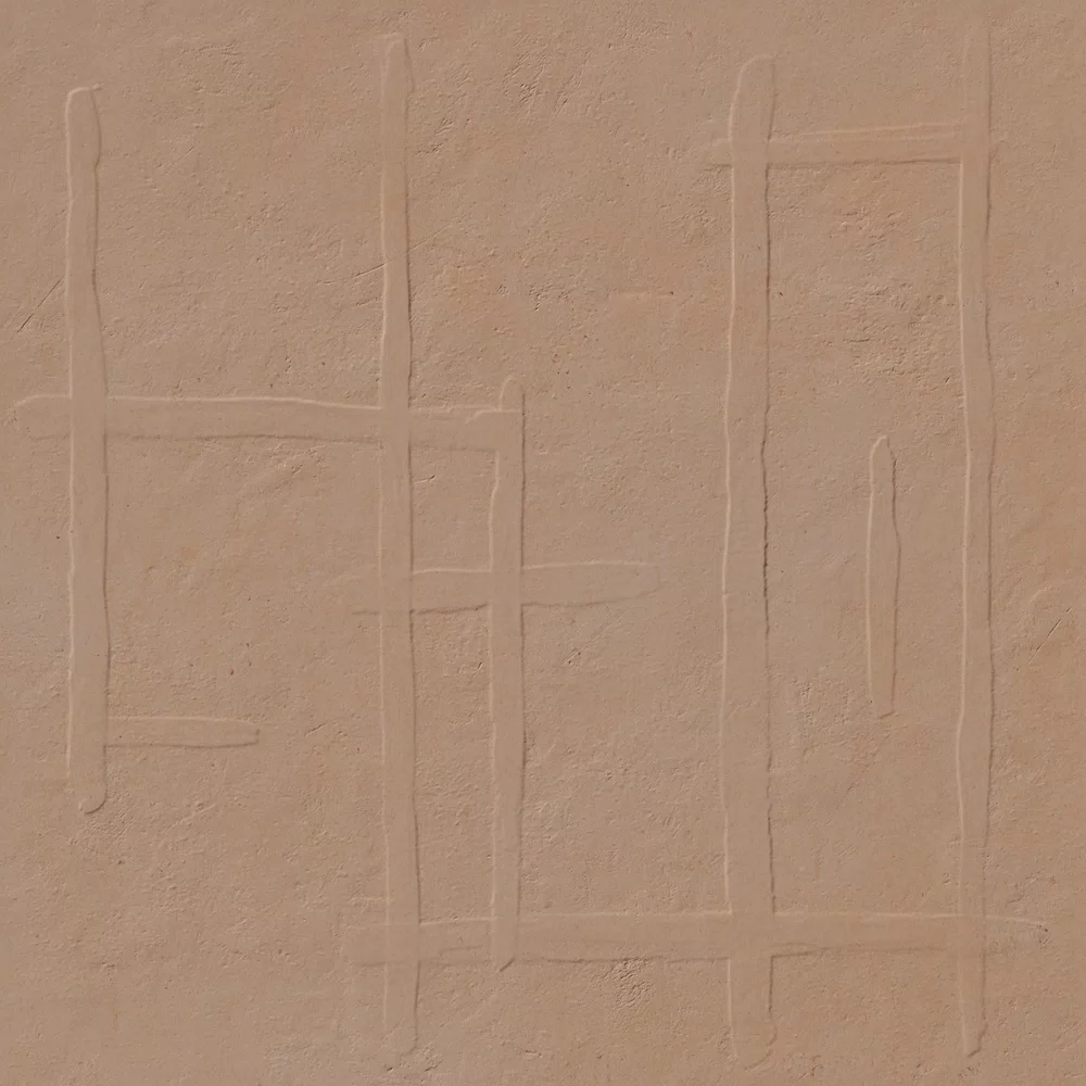 Piastrella Shape Handwork Khaki di ABK in beige, finitura Naturale, 60x60, spessore 8.5 mm.