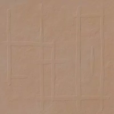 Piastrella Shape Handwork Khaki di ABK in beige, finitura Naturale, 60x60, spessore 8.5 mm.