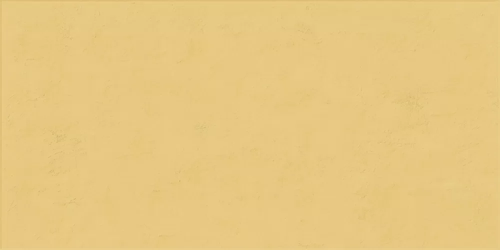Yellow Wide&Style Mini tile, solid color effect, 60x120, Natural finish.