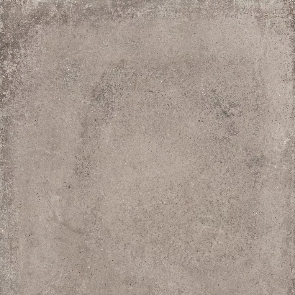 Beige Plein Air Fliese, Zement-Optik, 80x80, Oberfläche R11.