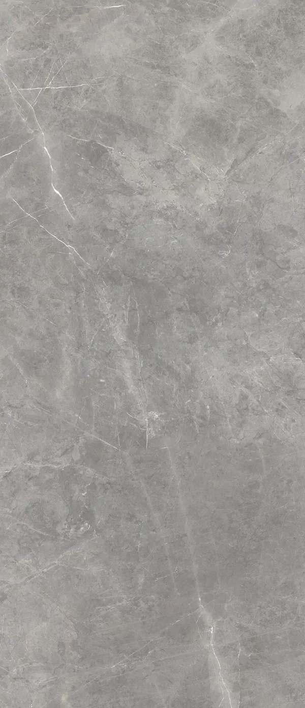 Grey Supreme Evo tile, marble effect, 120x280, Soft finish.