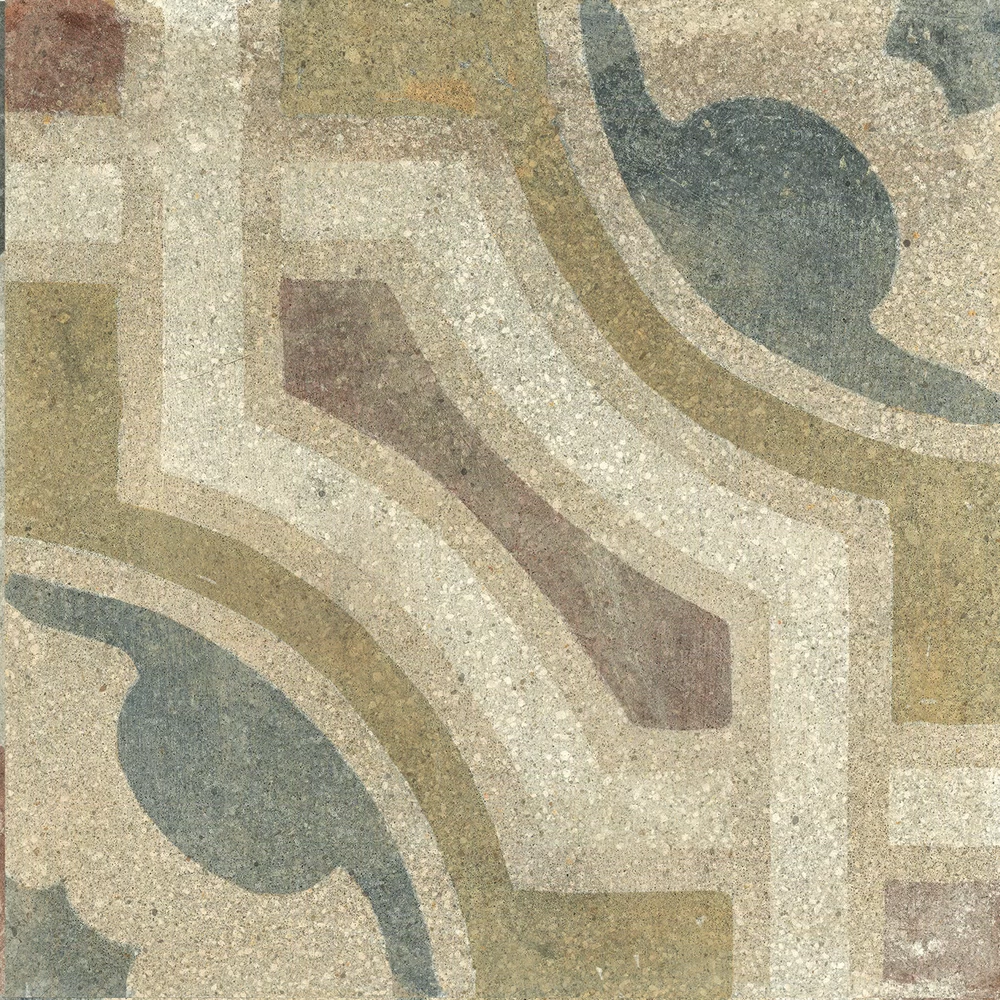 Multicolour Play tile, decorative effect, 20x20, Natural finish.