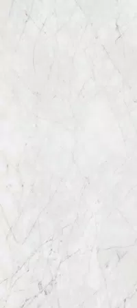 Piastrella effetto marmo Bianco della collezione Sensi 900 di ABK, formato 120x280, finitura Soft, bordo Rettificato.