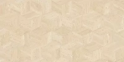 Piastrella Sensi Roma Cube Cream di ABK in beige, finitura Naturale, 60x120, spessore 8.5 mm.