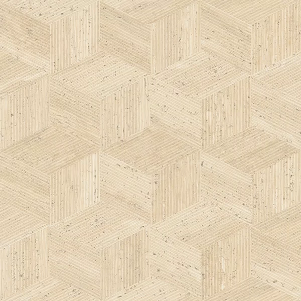 Carreau Sensi Roma Cube Cream par ABK en beige, finition Naturel, 60x120, épaisseur 8.5 mm.