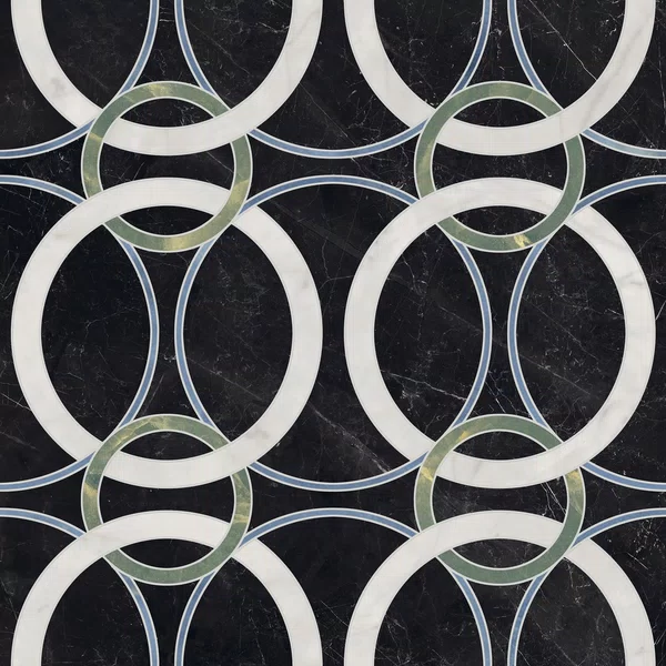 Carreau Multicolore Sensi Fantasy, effet marbre, 60x120, finition Lux 3D.