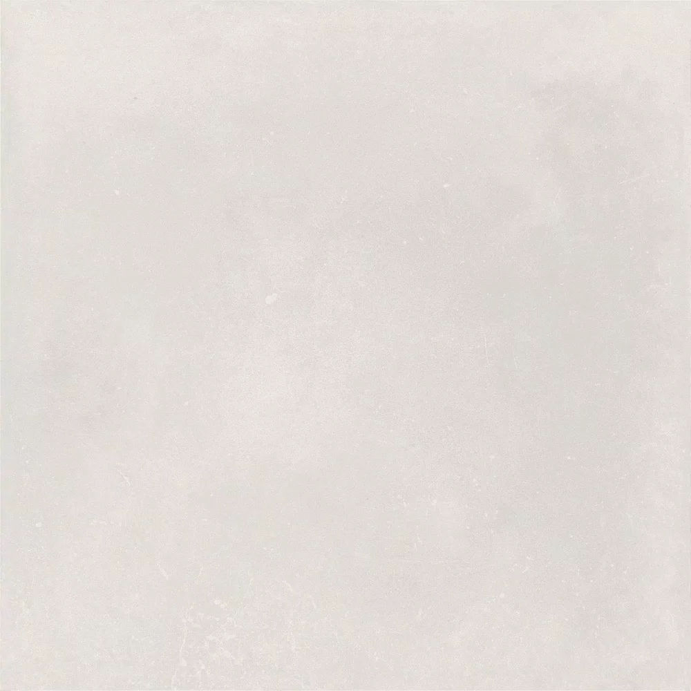Decorative-effect White tile from the Play collection by ABK, size 20x20, Natural finish, Naturale edges.