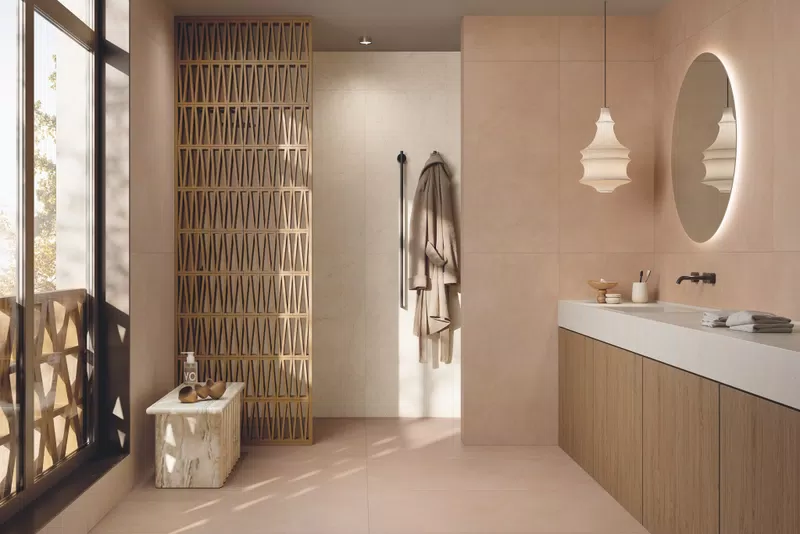 E_03 SHAPE LESS SAND 60X120+SENSI WH.ADRIA S.60X120