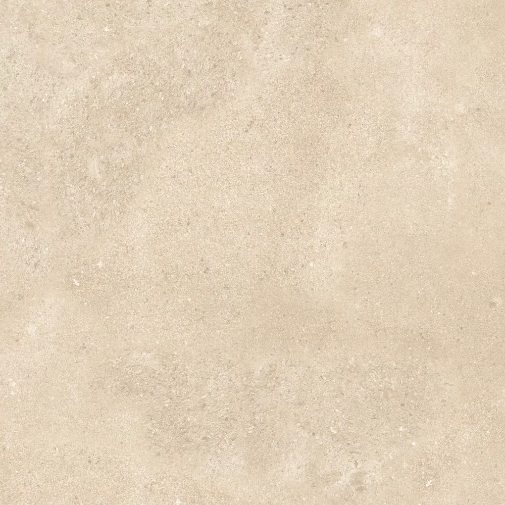 Stone-effect Beige tile from the Plein Air collection by Gardenia&Ariana, size 80x80, R11 finish, Rettificato edges.