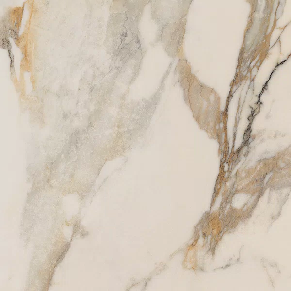 Carreau Epoque 2.0 Ivory par Gardenia&Ariana en beige, finition Naturel, 60x60, épaisseur 8.5 mm.