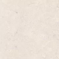 Stone-effect White tile from the Poetry Stone collection by ABK, size 60x60, Nat P.tech finish, Rettificato edges.