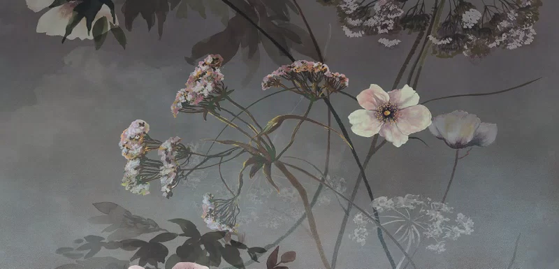 WIDE&STYLE COUNTRY FLOWERS PINK B PANNELLO B 60X120