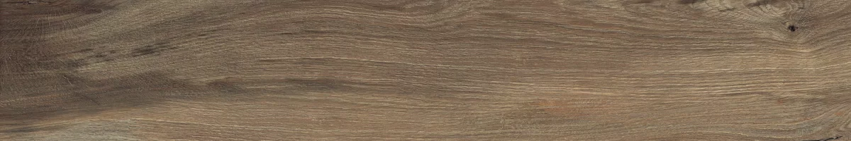 Piastrella effetto legno Marrone della collezione Nordik Wood di Flaviker, formato 20x120, finitura Naturale, bordo Rettificato.
