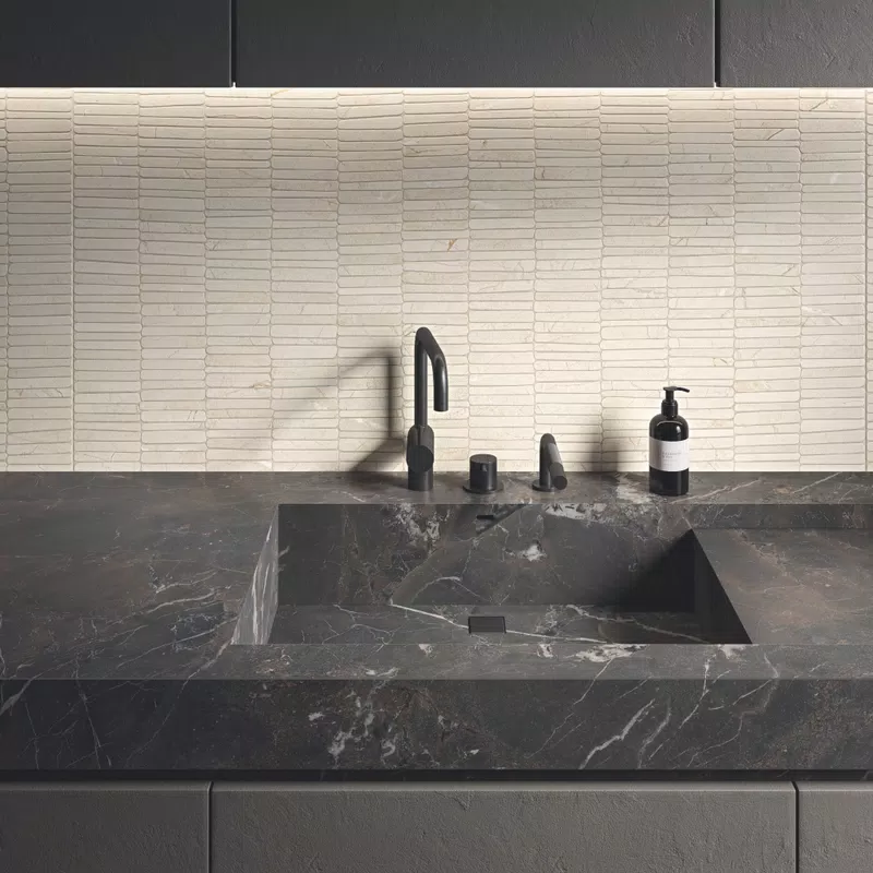 MATERIA BRECCIA IMPERIALE SOFT+SUPREME MEMORIES MEDLEY PULPIS IVORY 60X120