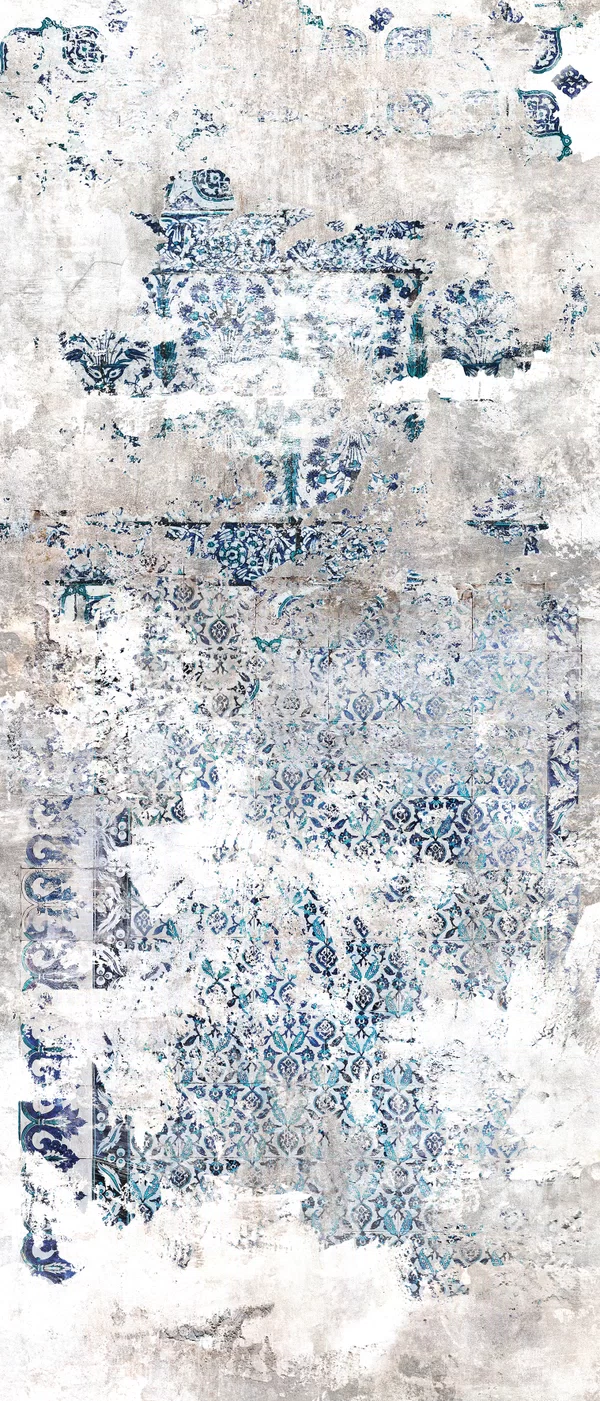 Carreau effet décoratif Multicolore de la collection Art Walls par Flaviker, format 120x280, finition Naturel, bord Rettificato.