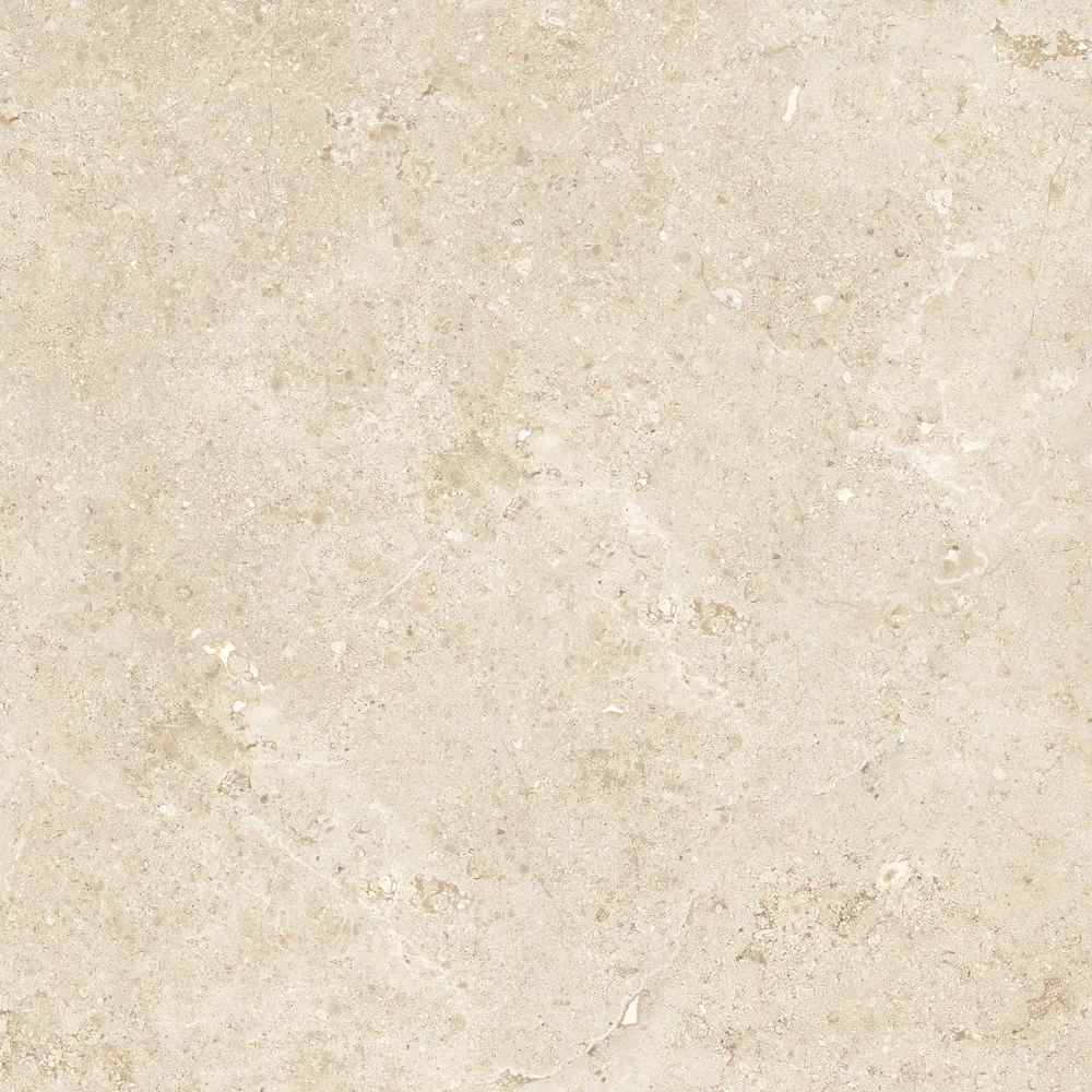 Plein Air Orosei Vanilla tile by Gardenia&Ariana in beige, R11 finish, 80x80, 20 mm thickness.