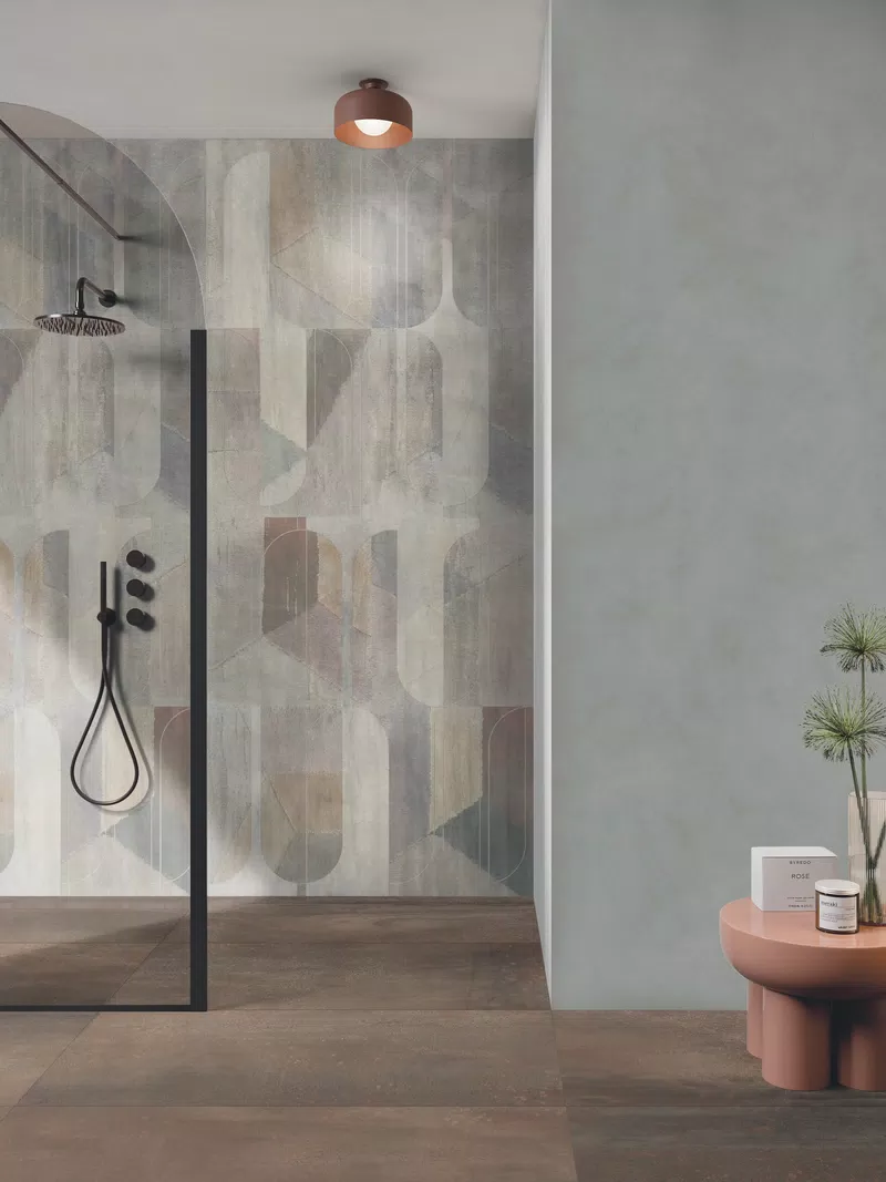 WIDE&STYLE SHAPES 120X280+14ORAIT.ALTEREGO CONCRETE 120X280+INTERNO9 RUST60X120
