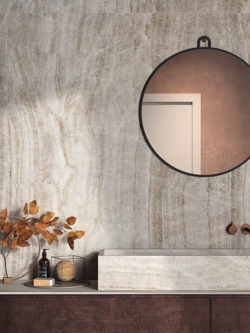 SENSI GEMS TAJ MAHAL 120X270 SOFT + ABKSTONE 163,5X323 TAJ MAHAL 12 MM