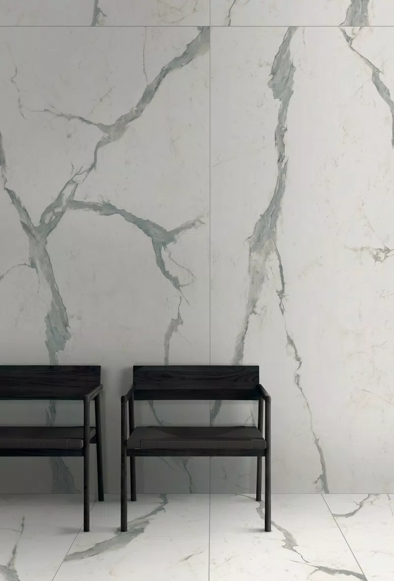 SENSI UP STATUARIO VERSILIA LUX 120x280 + STATUARIO VERSILIA LUX 60x120