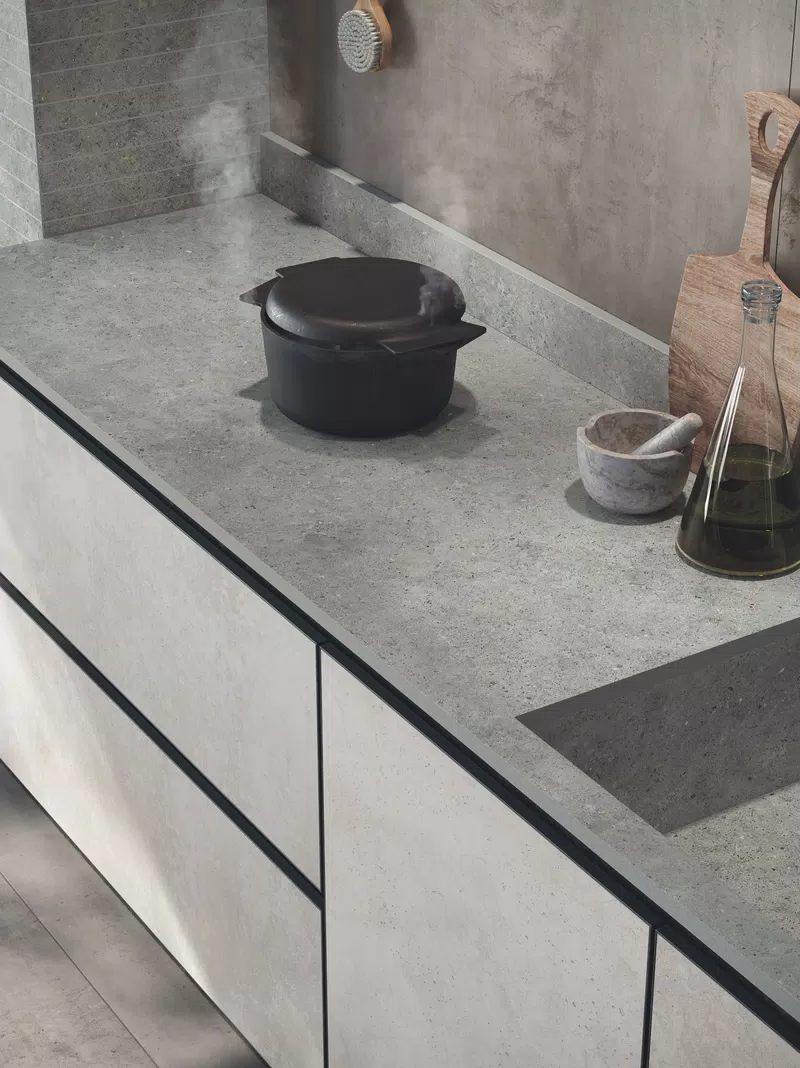 MATERIA ANIMA GRIGIO 12-20 MM + MATERIA HYPER WHITE 6 MM + REBEL SILVER 120X280