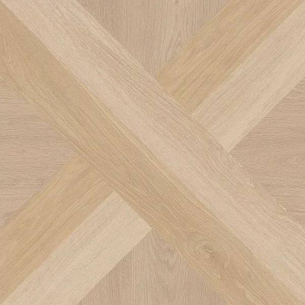 Carreau Multicolore Tabulae, effet bois, 60x60, finition Naturel.
