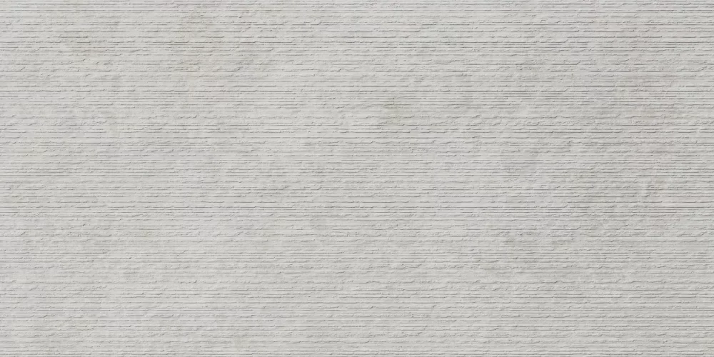 Era Groove Ash tile by ABK in grey, Natural finish, 60x120, 8.5 mm thickness.