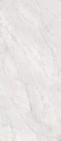 Piastrella Bianco Bon Ton, effetto marmo, 120x280, finitura Lux 3D.