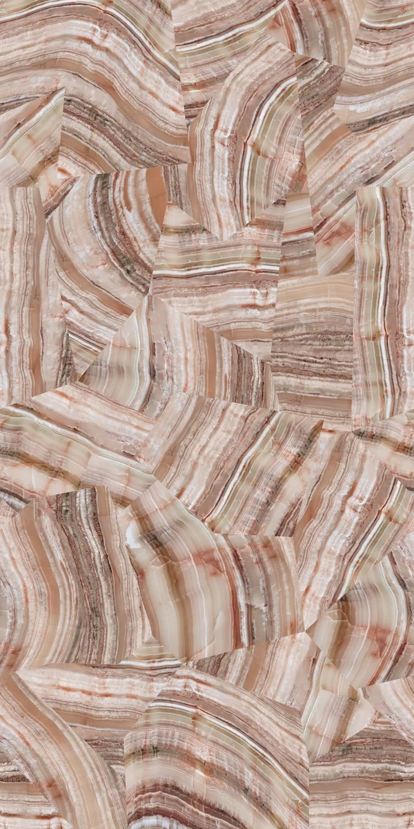 Multicolour Wide&Style On Demand tile, decorative effect, 160x320, Natural finish.