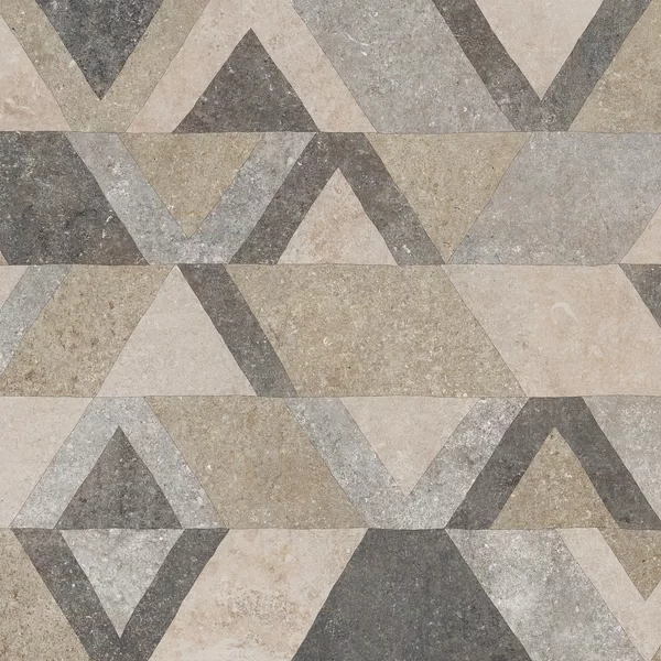 Carreau Re_Tour Decoro Mix par Flaviker en multicolore, finition Naturel, 60x120, épaisseur 8.5 mm.