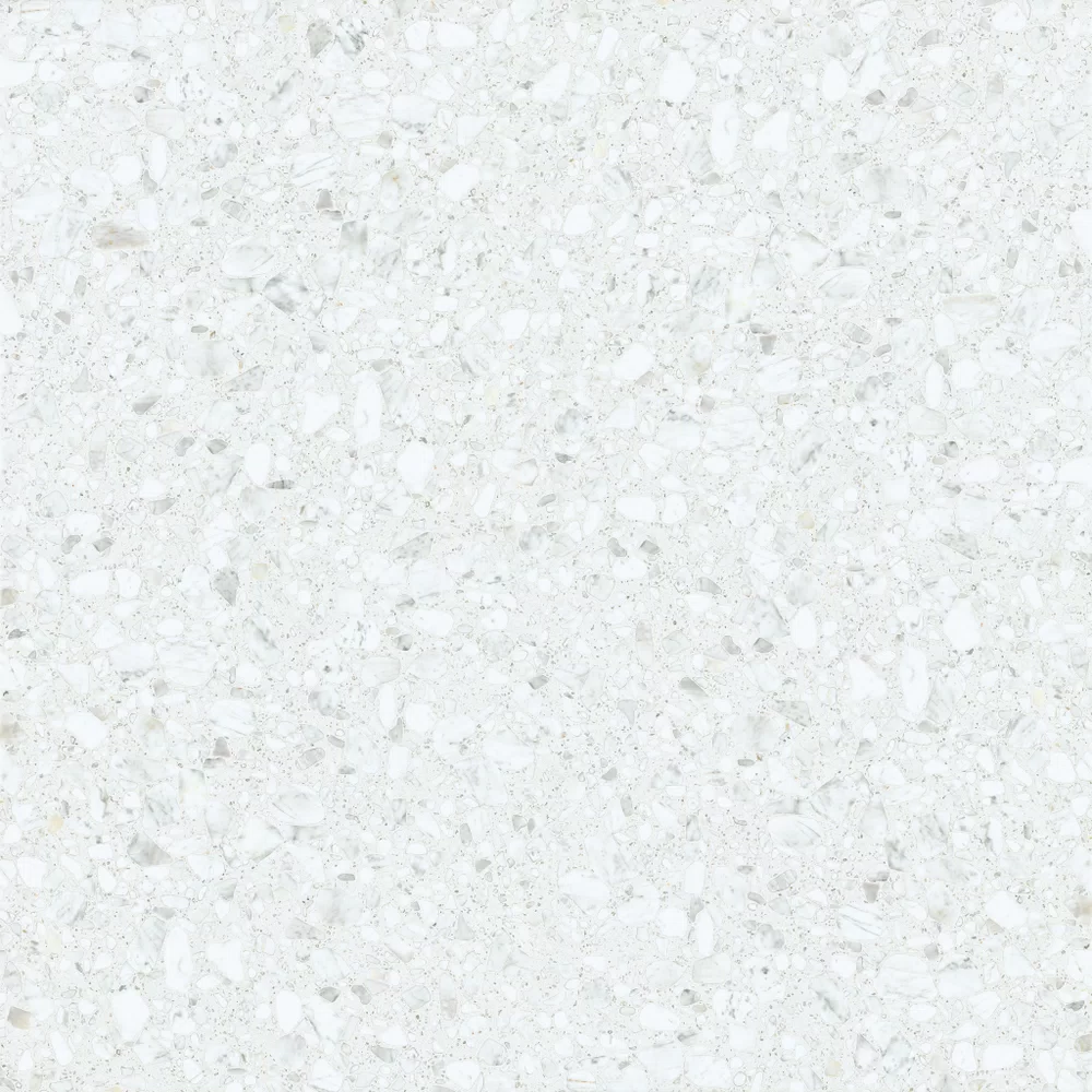 Sensi 900 Venezia Nuvola Fliese von ABK in Weiß, Oberfläche Antique 3D, 120x120, Stärke 8.5 mm.