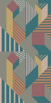 Wide&Style On Demand Perspective tile by ABK in multicolour, Natural finish, 160x320, 6 mm thickness.