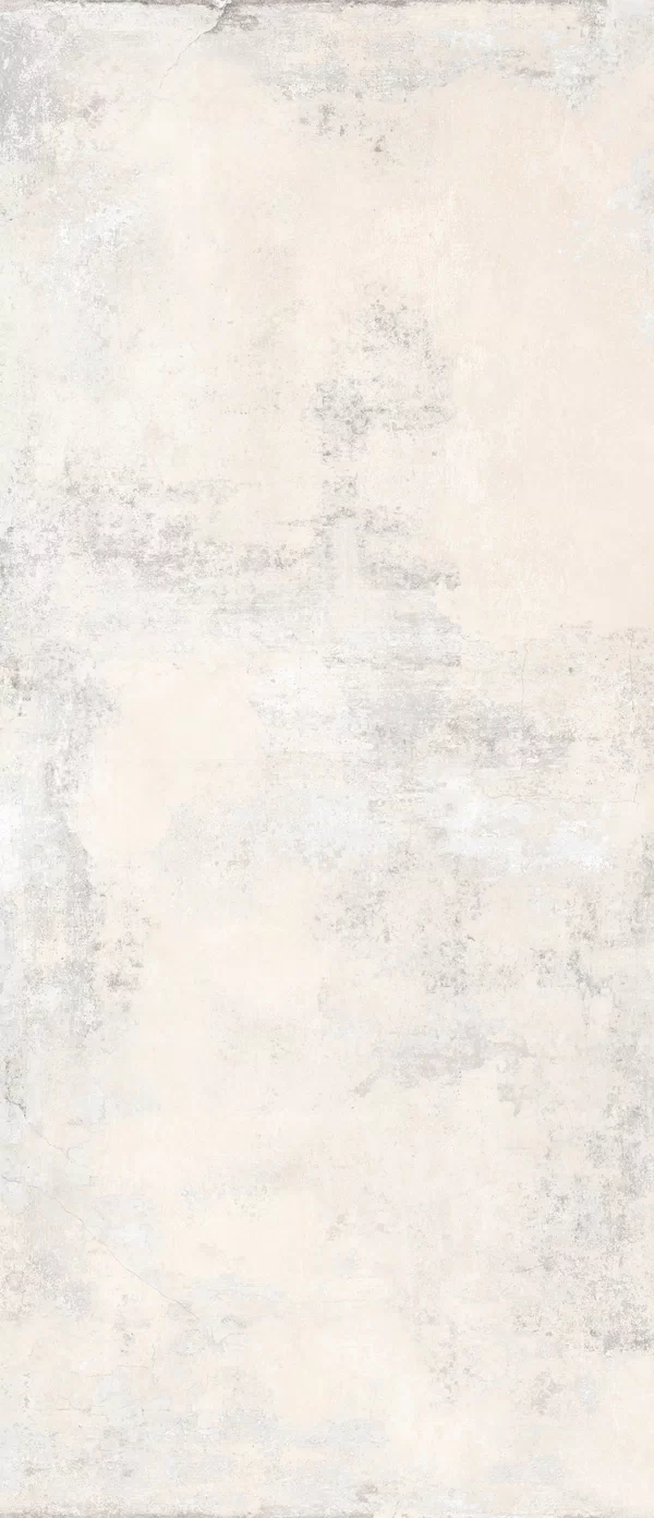 Carreau Ghost Ivory par ABK en blanc, finition Naturel, 120x280, épaisseur 6 mm.