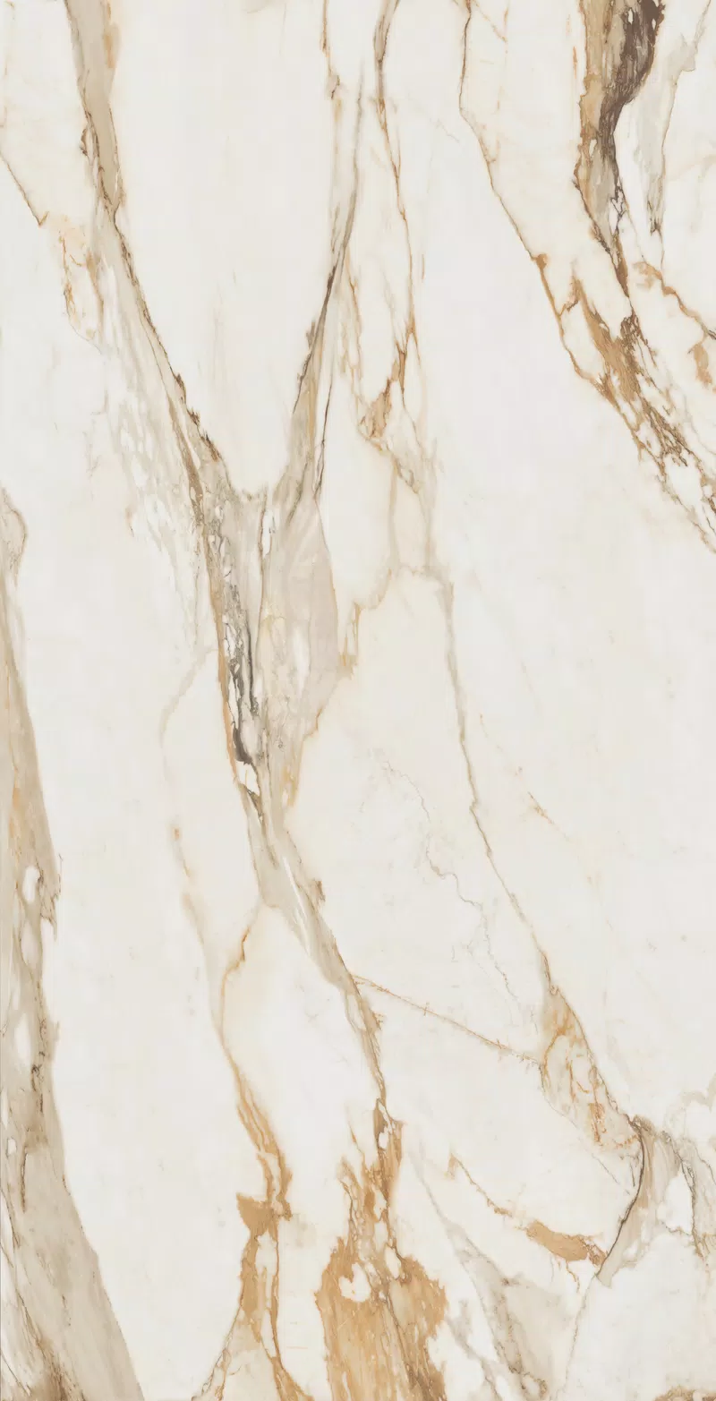 White Marble slab, marble effect, 163,5x323, Soft finish.