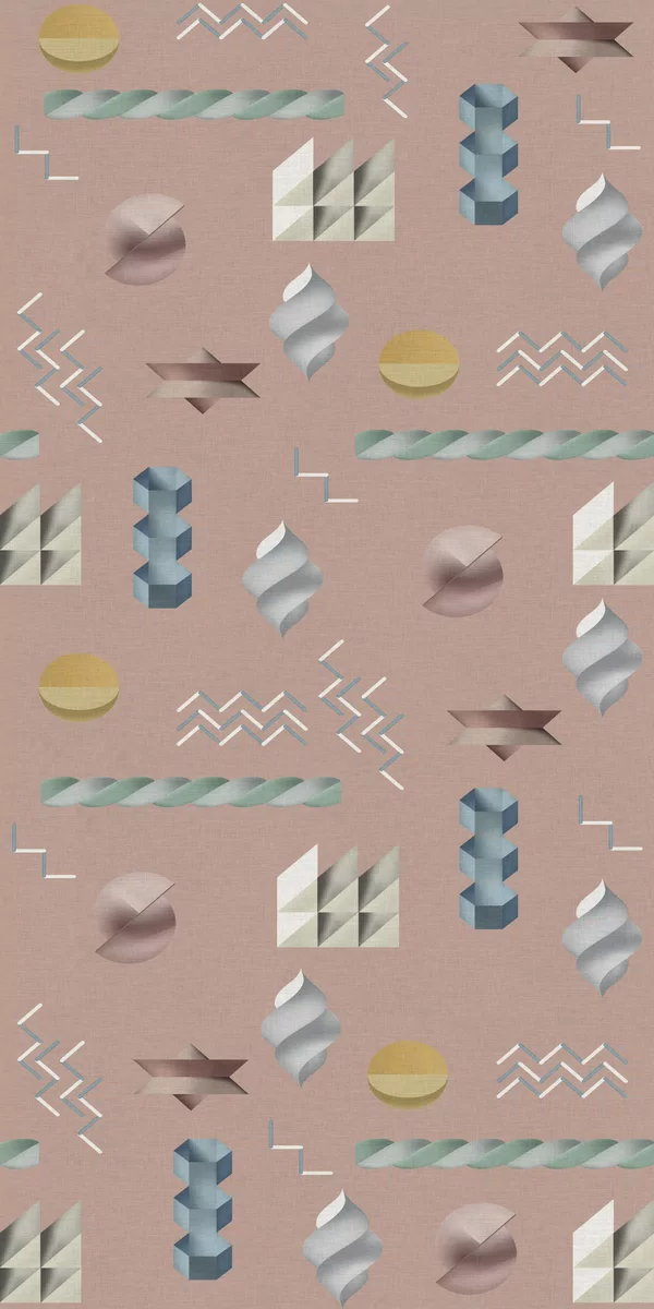 Carreau Wide&Style On Demand Dreams par ABK en multicolore, finition Naturel, 160x320, épaisseur 6 mm.