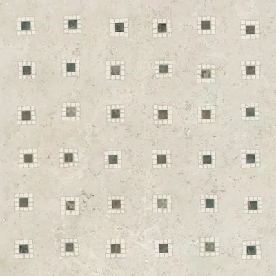 Beige Orosei tile, stone effect, 120x120, Antique 3D finish.