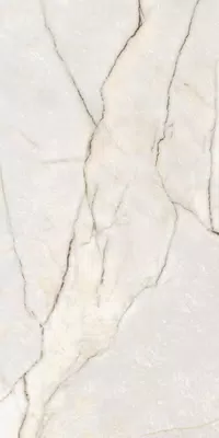 Marble-effect White tile from the Epoque 2.0 collection by Gardenia&Ariana, size 60x120, Antique 3D finish, Rettificato edges.