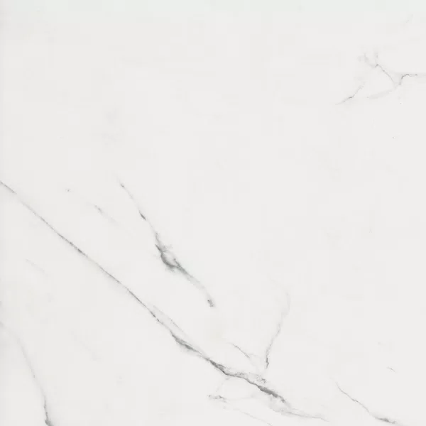 Marble-effect White tile from the Supreme Evo collection by Flaviker, size 120x120, Lux finish, Rettificato edges.