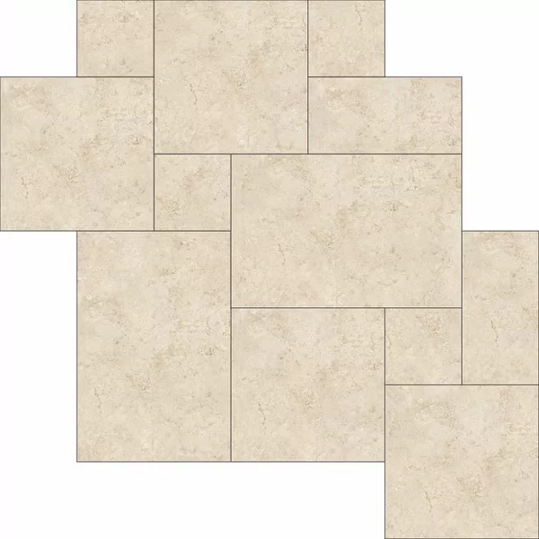 Beige Orosei tile, stone effect, 40x60, Natural finish.