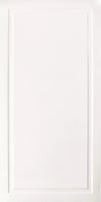 Piastrella Bianco Boiserie, effetto tinta unita, 60x120, finitura Naturale.