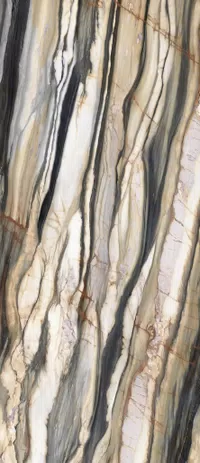 Piastrella Sensi 900 Oyster Gold di ABK in multicolore, finitura Lux, 120x280, spessore 6 mm.